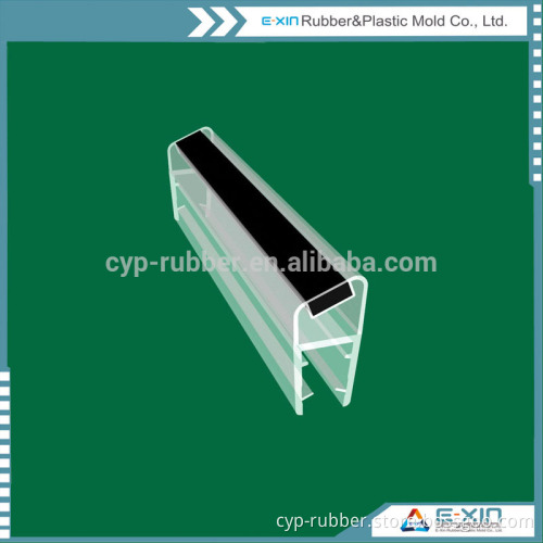 rubber magnetic strip for shower glass door